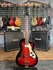 Wolfgang Huttl Archtop Red