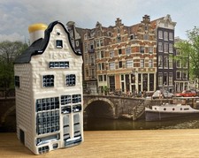 KLM Bols Delft Blue Miniature House - Number 12