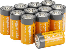 12-Pack C Cell All-Purpose Alkaline Batteries, 1.5 Volt, 5-Year Shelf Life