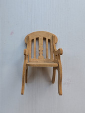 Dolls House Wooden Chair - Unbranded