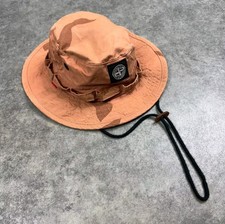 Stone Island x Supreme Brushed Cotton 2C Camo OVD Bucket Boonie Hat M/L