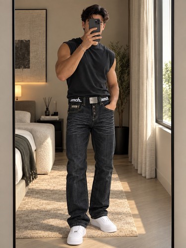 Bench belt crafted men - bench,