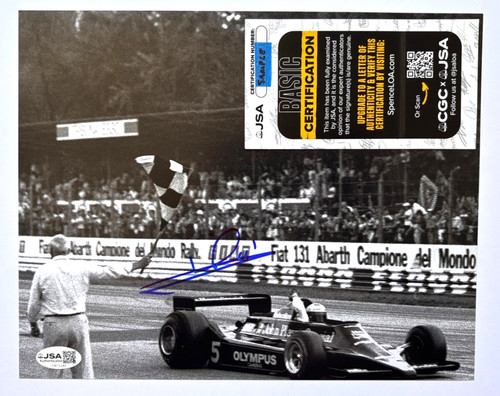 Mario andretti signed 8x10 - mario,