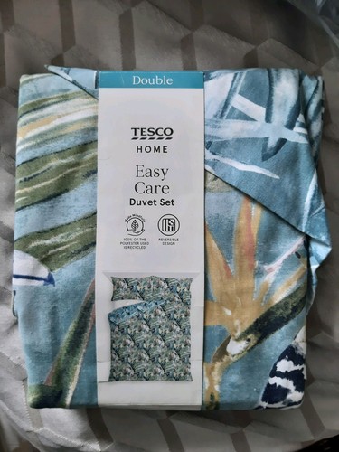 Tesco tropical birds duvet - tesco,