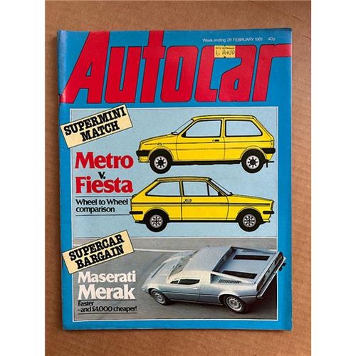 Metro fiesta maserati autocar - metro/fiesta/maserati,