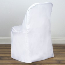 10 White Polyester FOLDING