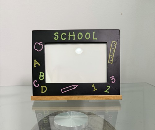 School themed picture frame - themed,