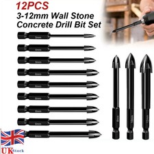 12x Diamond Drill Bit Set