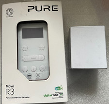 Pure Move R3 DAB/DAB+/FM Pocket Radio Complete Kit Boxed & Perfect Working Order