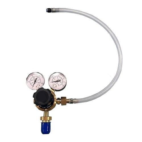 Mig welding gas regulator with - welding,