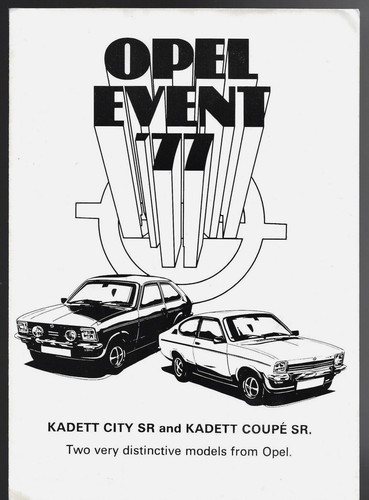 Opel kadett city coupe - city,