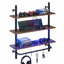 3-Tier Floating Wall Shelf