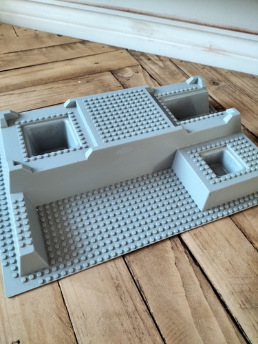 Vintage lego raised - vintage, plate