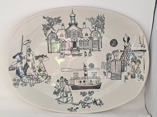 Stavangerflint norway platter - stavangerflint,