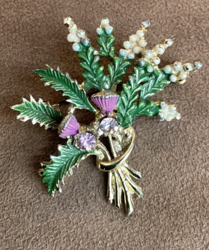 Vintage exquisite brooch - vintage,