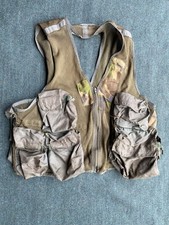 Original 1980s Dutch Air Force Navy Aircrew Autoflug Survival Vest - Large