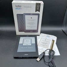 Kobo eReader Black & White Touch Edition Black Plastic WRDC