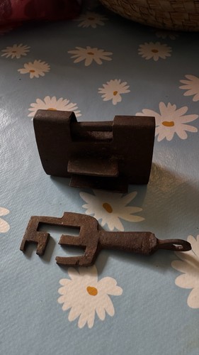Antique tibetan monastery lock - monastery,