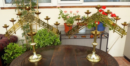 Gothic candelabrum height - height, t