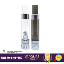 Vapourlites H4 Pro Dual Coil Clearomizer | Clear or Smokey Black | Clearomiser
