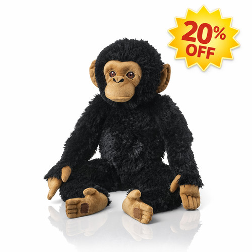 Branded large black chimpanzee - branded,