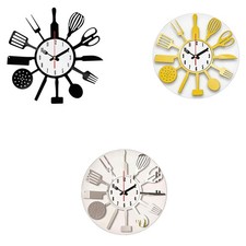 Cutlery Wall Clock Modern