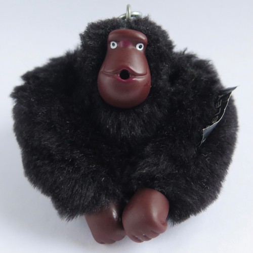 Kipling black monkey keyring - kipling,
