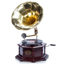 Gramophone horn gramophone for