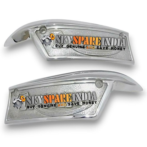 Chrome fuel tank badges - fuel,