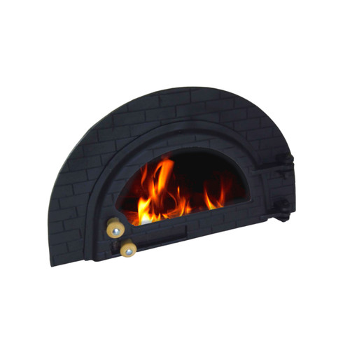 Cast iron glass pizza - pizza, oven