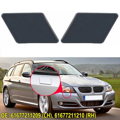 Unpainted headlight washer - headlight,