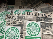 CELTIC PROGRAMMES 1969/70 ALL