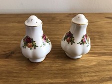 Royal Albert Old Country Roses Salt & Pepper Pots 8cm H