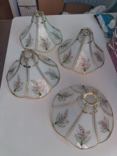 Vintage brass framed - 4, x