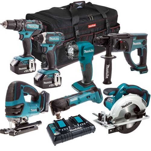 Makita 18v piece cordless - 7,