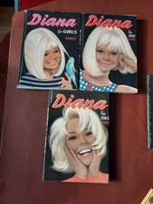 Diana For Girls Hardback Annuals 1967, 1968 & 1969 in unclipped Dust Jackets.