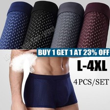 4X/SET Bamboo Men's Underwear