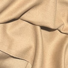 Camel 100% Coat Wool  Fabric