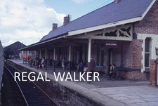 ORIG 35MM SLIDE BRITISH RAILWAY BR - SCENE NEWTOWN STATION 1972