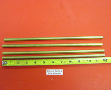 4 Pieces 3/8" C360 BRASS SOLID
