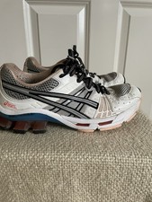 Asics Gel-Kinsei OG Trainers/Running White Grey Blue Size UK 4.5 EU 37.5 US 6.5