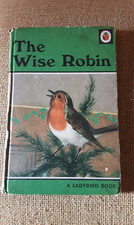 Vintage Christmas Wise Robin Vintage Christmas Ladybird book Series 497 .