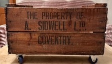 Antique Vintage Wooden Storage