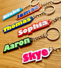 Personalised key ring, key