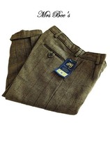 BNWT MENS HAZY BLUE TWEED SHOOTING BREEKS SIZE 32