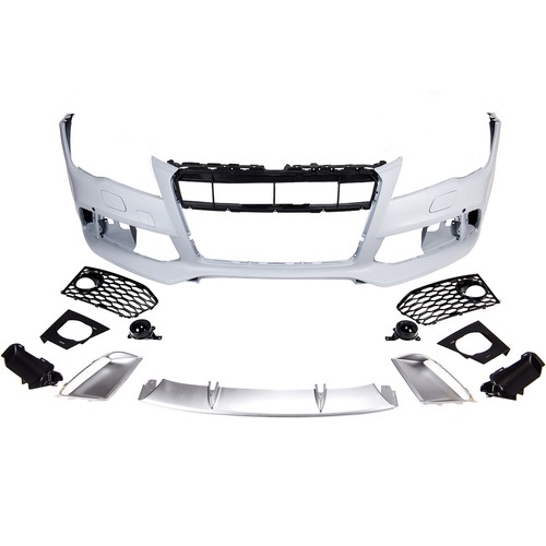 Front bumper with grille - grille, pdc