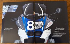 BMW R1100S BoxerCup Replika POSTER/BROCHURE - February 2004