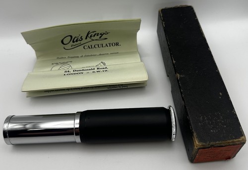 Otis king pocket calculator - otis,