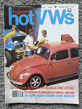 1980 AUGUST HOT VW'S MAGAZINE VOLKSWAGEN BEETLE BAJA BUG AIR COOLED SCIROCCO