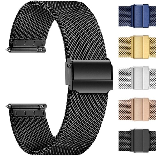 Stainless steel mesh watch - stainless,